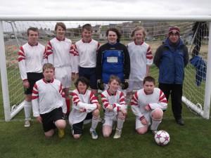 Unst's Secondary Football Team