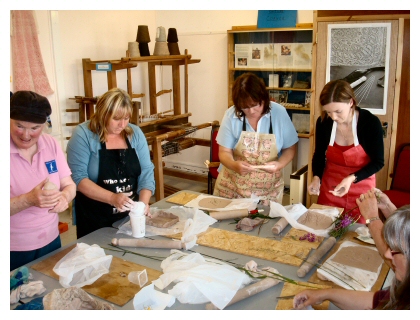Learning How To Plaster With Pottery