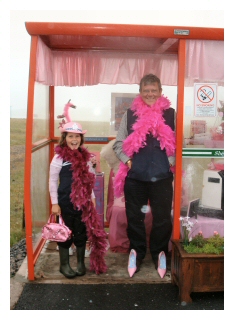 The Bus Shelter For A Pit Stop