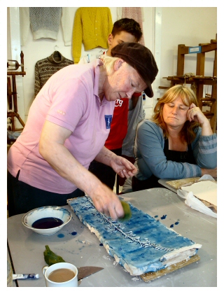Learning How To Plaster With Pottery