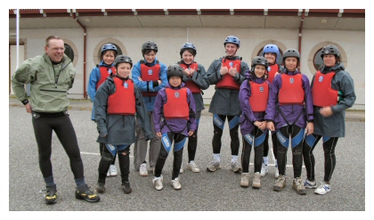 The Brave And Hardy Coasteering Team