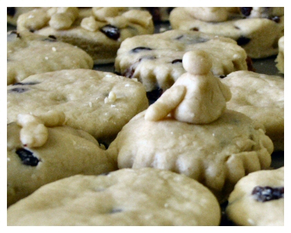 Some Curnie Bannocks Enter The Oven