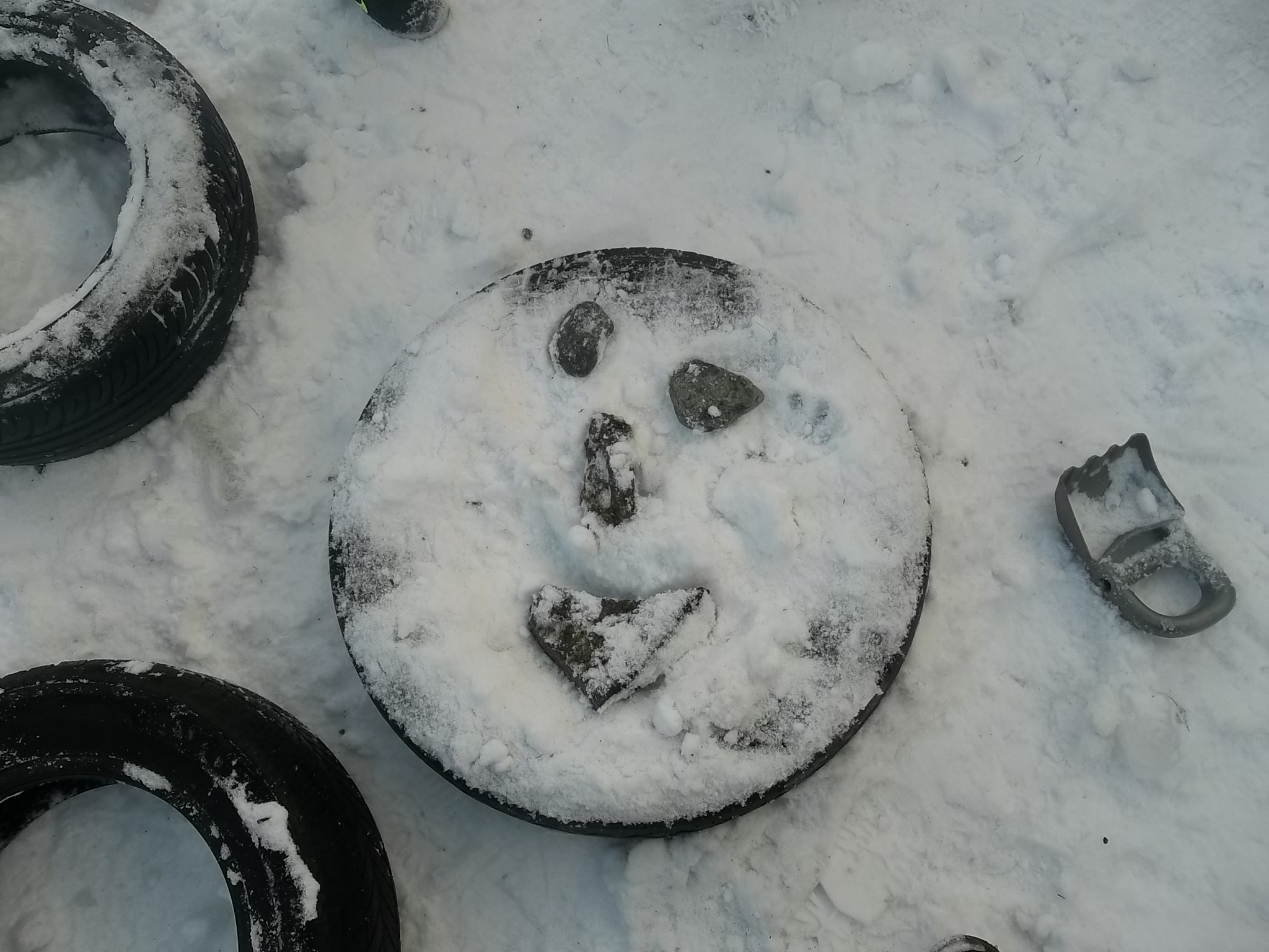 Happy Snow Face